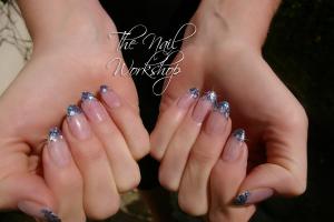 Acrylic and Encapsulated Silver Chunky Glitters