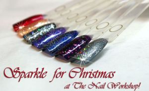 Gelish Glitter Christmas Swatches