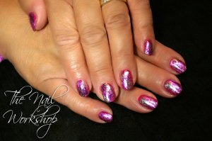 Shellac Pink and Foils