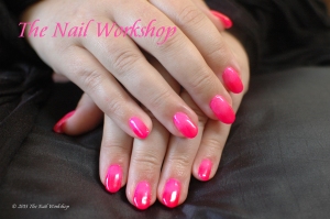 Gelish Pink and Ombre