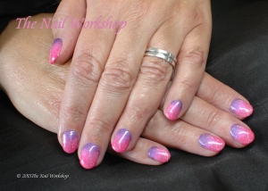 Gelish Pink Ombre